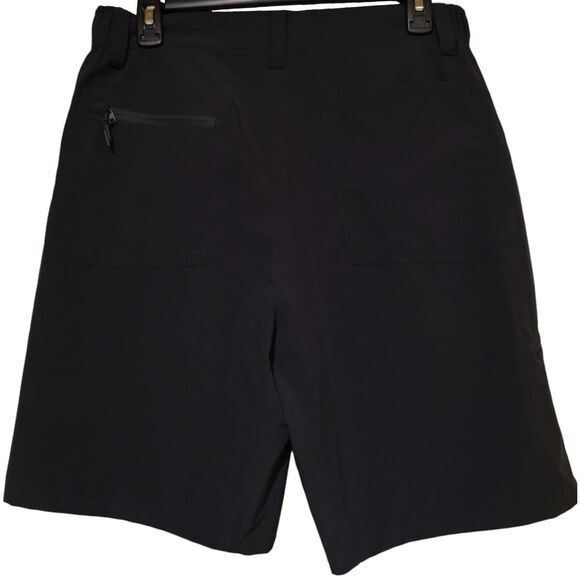 OOBE Men's Black Athleisure Shorts, 32W - Picture 3 of 4